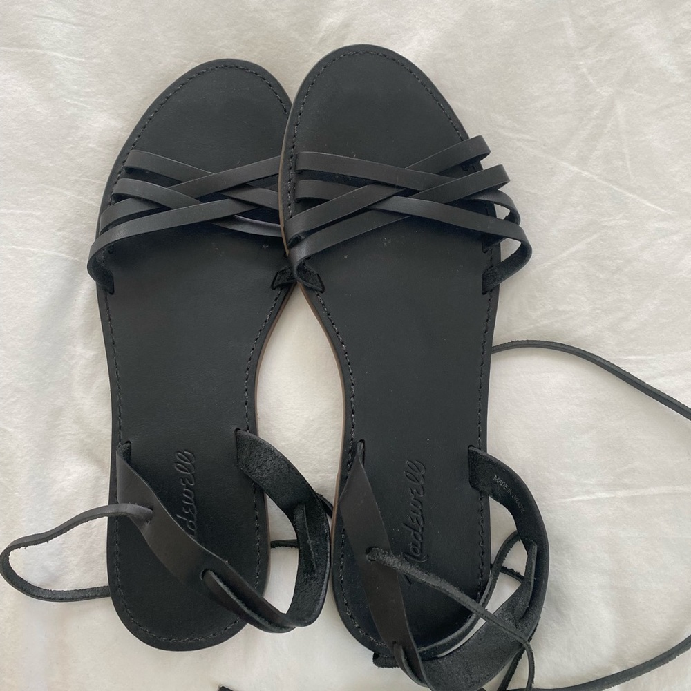 EUC Madewell Wrap Sandals